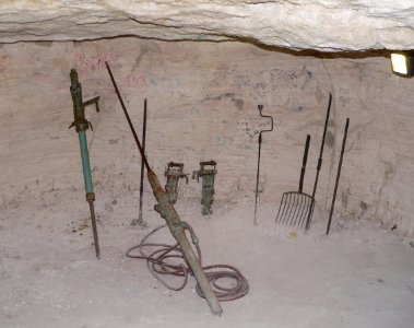 Happy Jack Chalk Mine tools 2