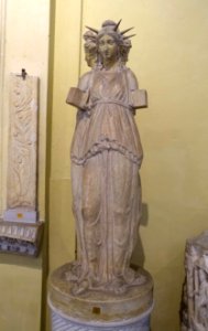 Hecate, inv. 1922, Roman after Hellenistic original - Museo Chiaramonti - Vatican Museums - DSC00886