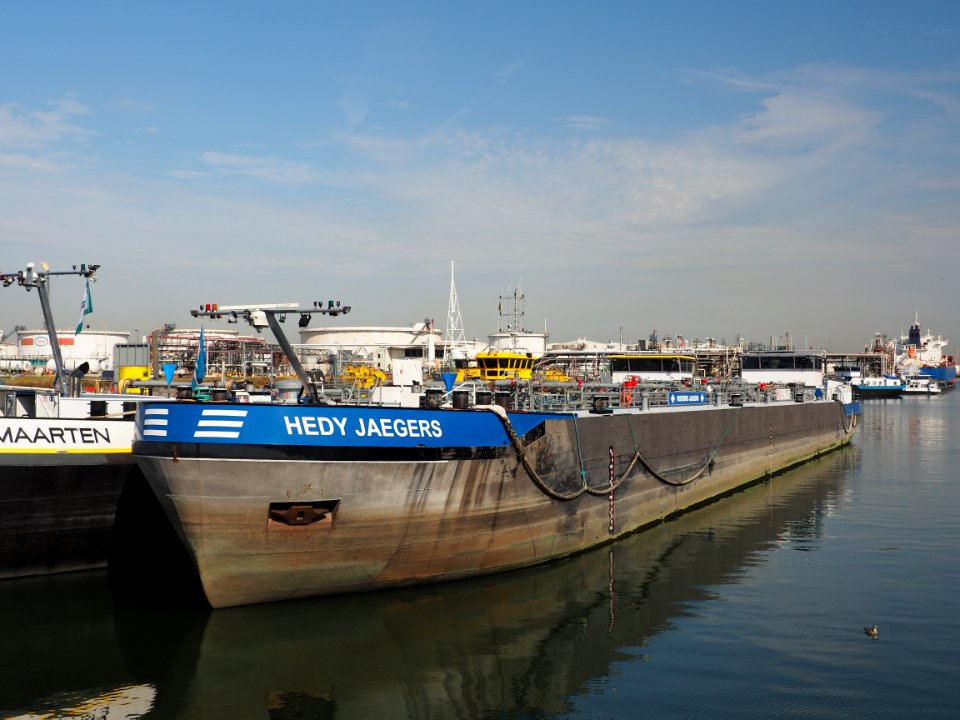 Hedy Jaegers (ship, 2015) ENI 02335753, Port of Rotterdam