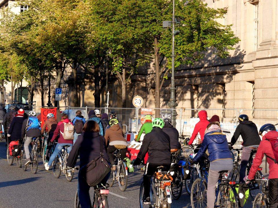 Hedonist International bicycle demonstration at Rebellion Week Berlin 2019-10-07 09