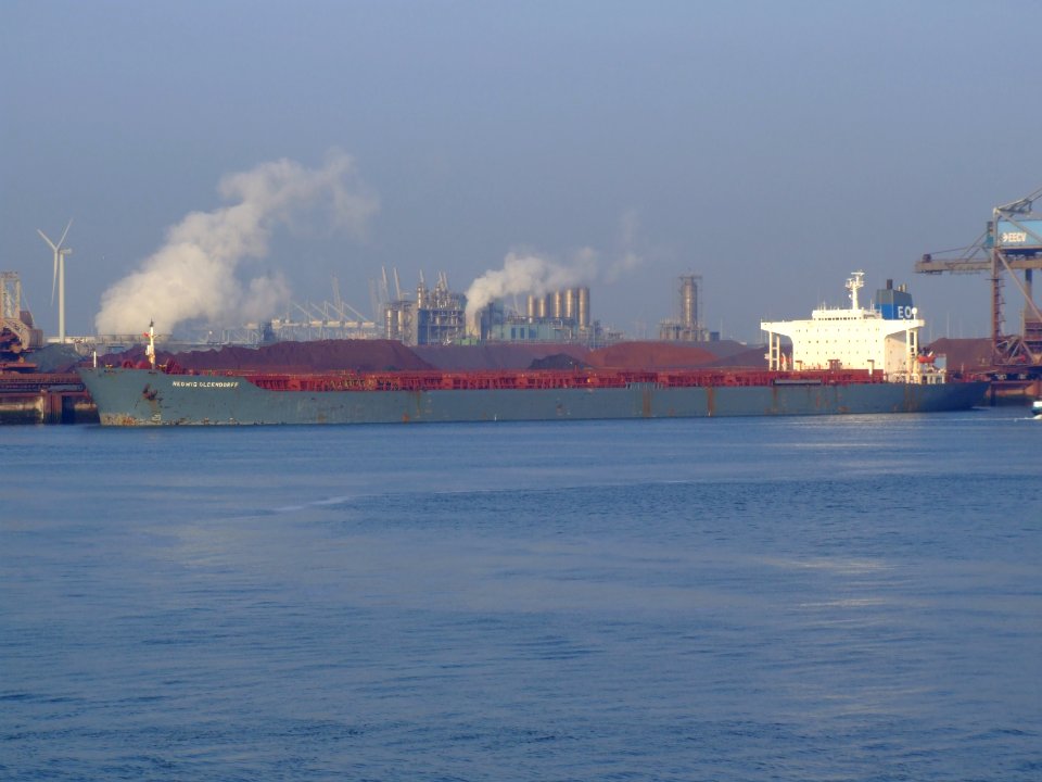 Hedwig Oldendorff - IMO 8015697 p3, Port of Rotterdam, Holland 03-May-2008