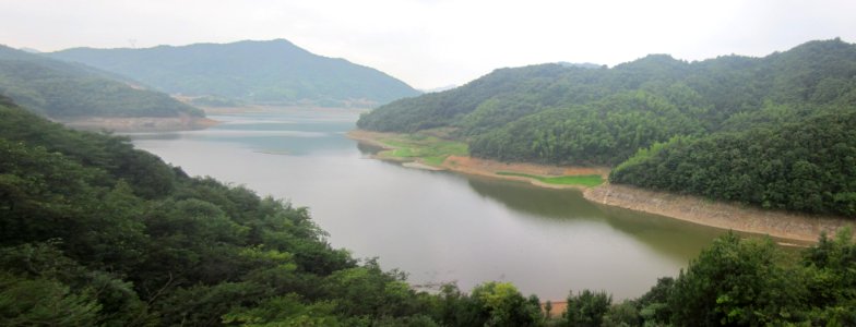 Hedong Reservoir in Hutian Town of Xiangxiang, Hunan, China, 13 June 2018