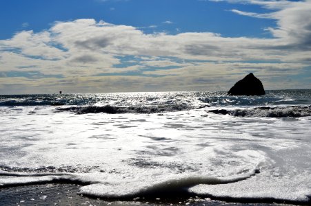 Helmet Rock, Marshall Beach 03 photo