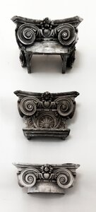 Engraved pilasters roman