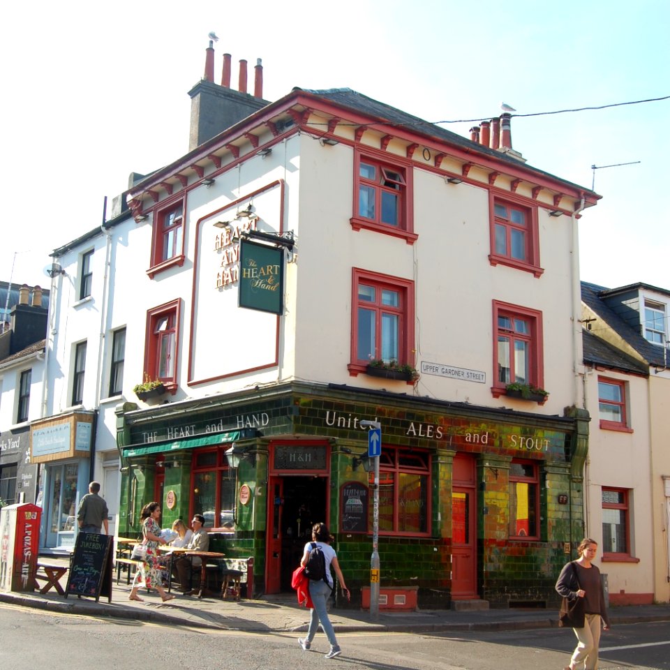 Heart and Hand pub, 75 North Road, North Laine, Brighton (July 2019)