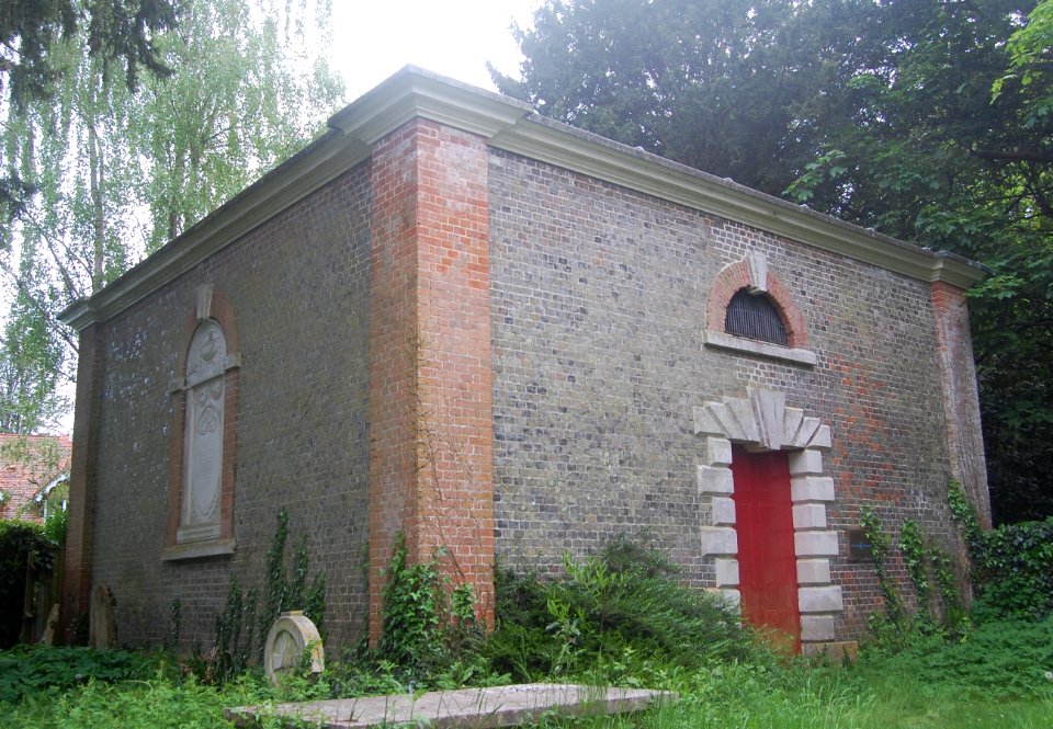 Heathcote Family Mausoleum at All Saints Church, Main Road, Hursley (NHLE Code 1350520) (May 2021)