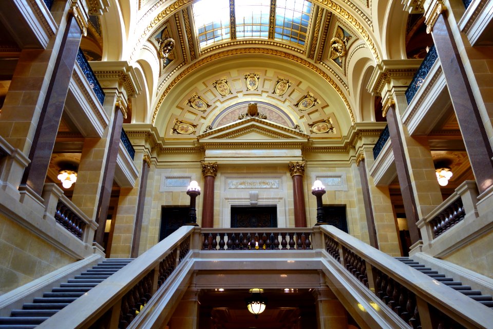 Hearing Room entrance - Wisconsin State Capitol - DSC03146