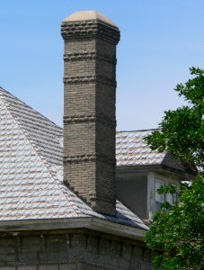 Headquarters Ranch (Wheeler Co) chimney 1
