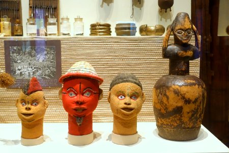 Heads, Congo - Etnografiska museet - Stockholm, Sweden - DSC01229