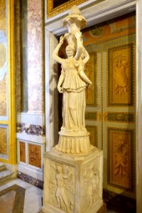 Hecate with three bodies, Roman, 2nd century AD, marble - Galleria Borghese - Rome, Italy - DSC04794