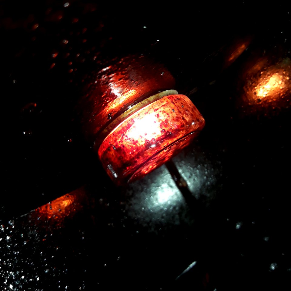 Heat-resistant lamp in the oven