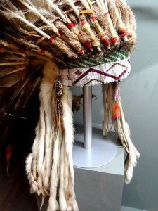 Headdress, Choctaw - Pacific Grove Museum of Natural History - DSC06605
