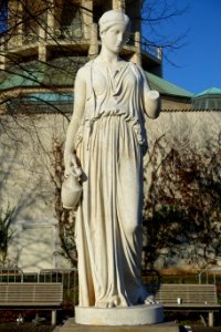 Hebe by Ludwig von Hofer, after Bertel Thorvaldsen - Schlossgarten Stuttgart - Stuttgart, Germany - DSC02627