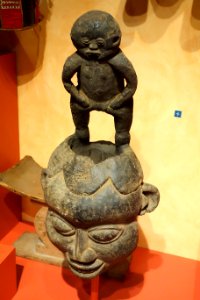 Headpiece, Northwestern Grassfields, Babanki Mask, Northwestern Grassfields, Babanki - Glenbow Museum - DSC00408