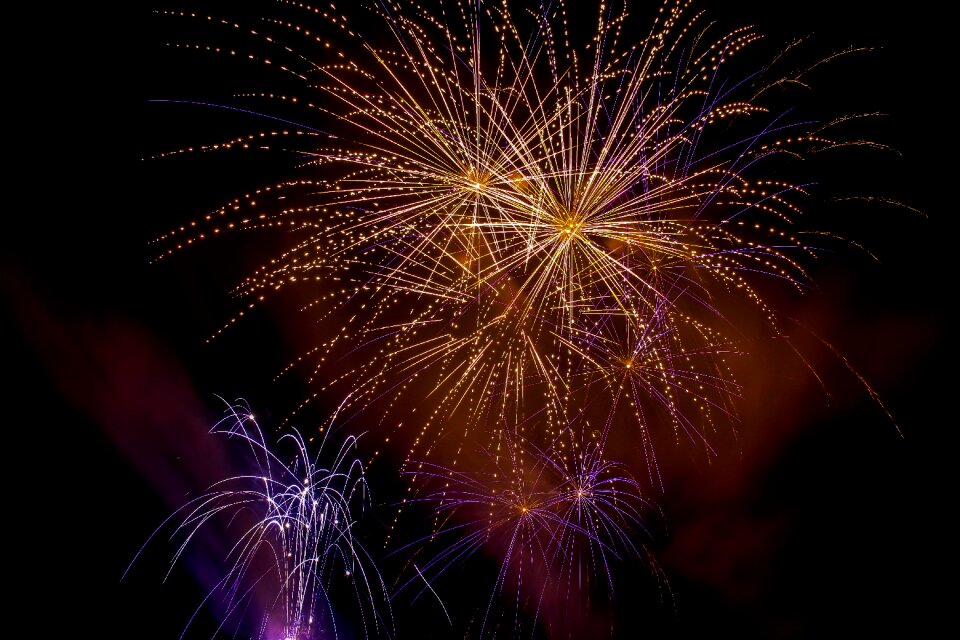 Pop beacon fireworks art