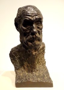 Head of Old Man by Teijiro Nakahara, 1916, bronze - National Museum of Modern Art, Tokyo - DSC06597