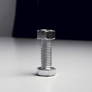 Metal iron thread photo