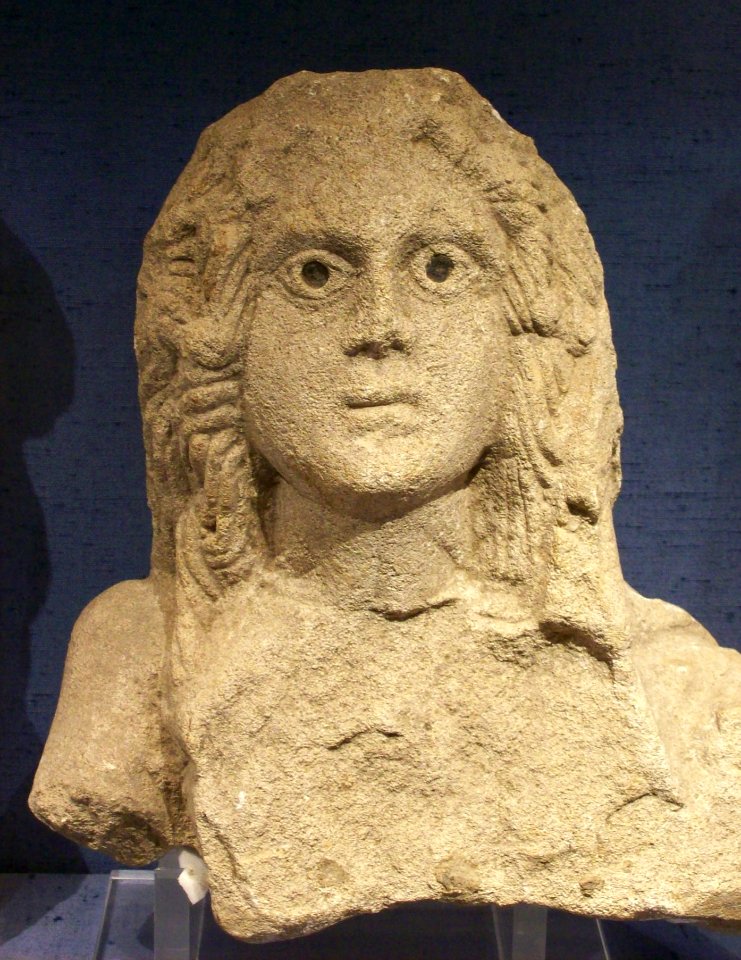 Head of Diana (?). Corinium Museum