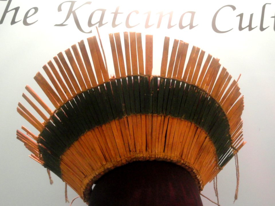 Headdress, San Juan, collected in late 19th century - Native American collection - Peabody Museum, Harvard University - DSC05526