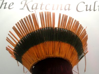 Headdress, San Juan, collected in late 19th century - Native American collection - Peabody Museum, Harvard University - DSC05526
