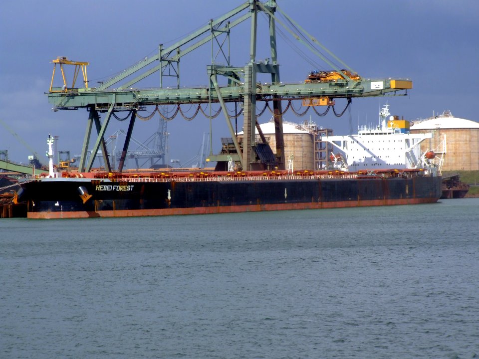 Hebei Forest - IMO 8807789 - Callsign VRBD6 p2, Mississippi harbour, Port of Rotterdam, Holland 29-Jul-2007