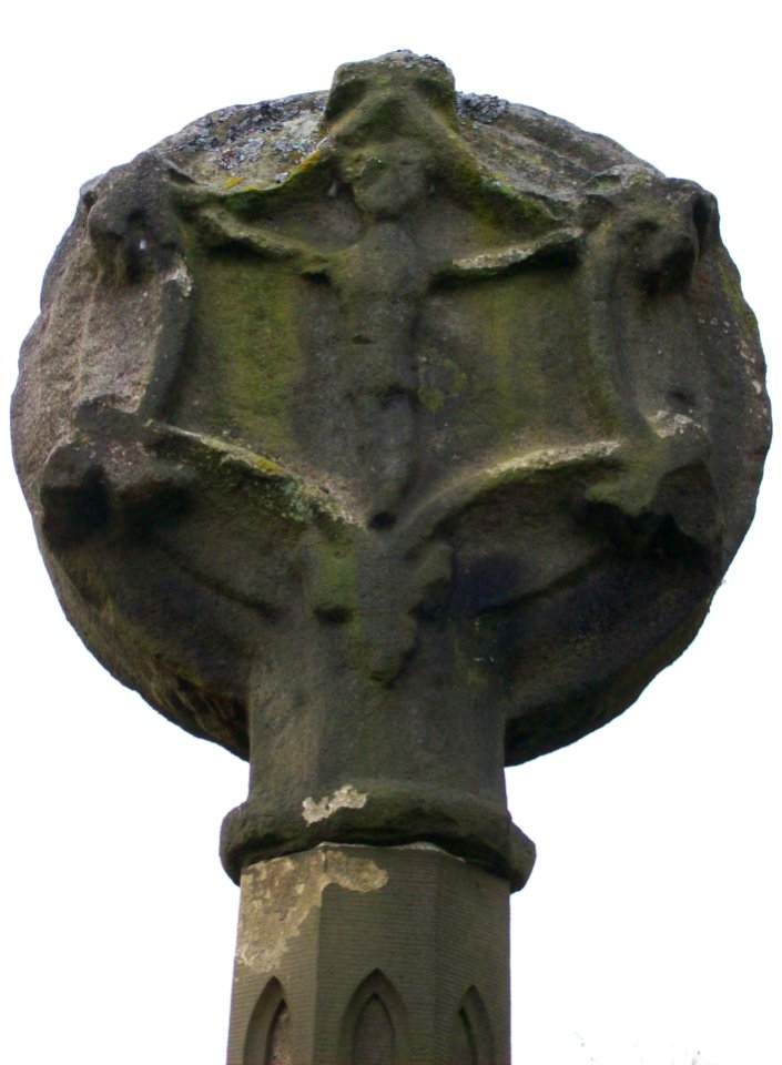 Head of churchyard cross, Great Mitton