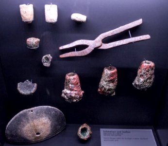 Hedeby Museum, viking findings, moulding tools and objects