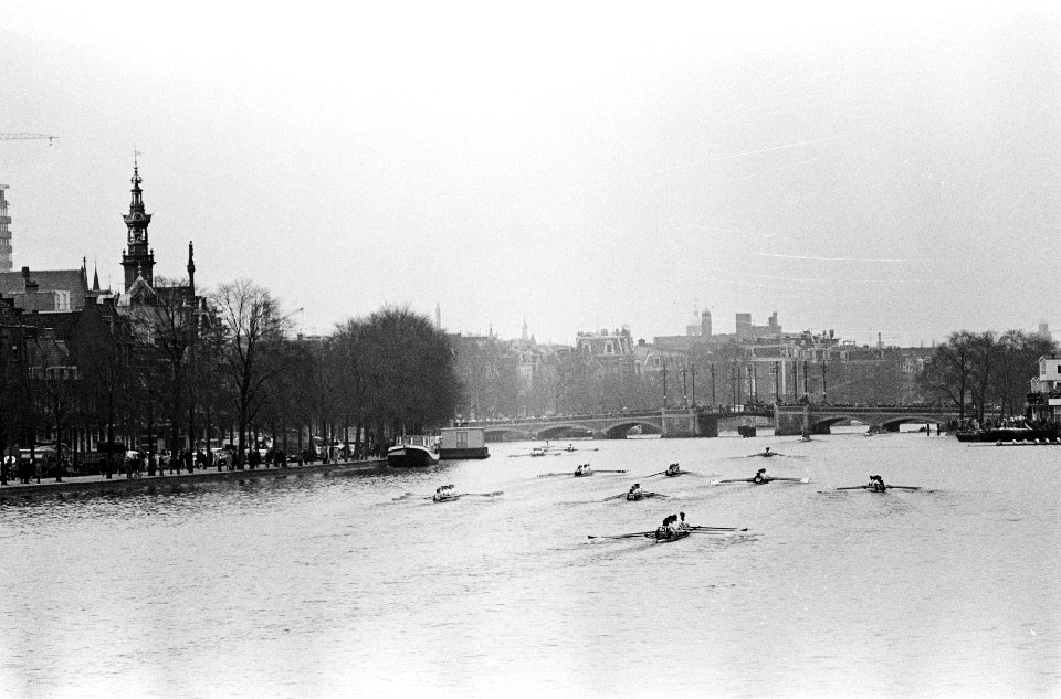 Head of the River, overzicht van Berlagebrug, Bestanddeelnr 918-9899