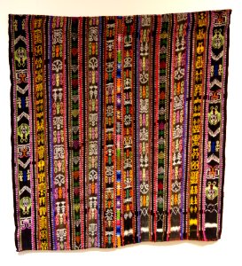 Headcloth, su't, Maya, Lake Atitlan area, late 20th century, cotton and synthetic - Textile Museum of Canada - DSC01419