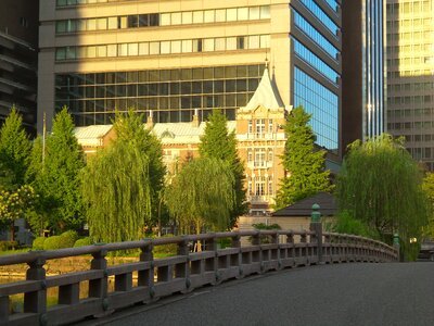 Bridge modern background photo
