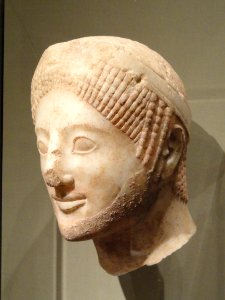 Head of a Man, 550-540 BC, Naxian marble - Cleveland Museum of Art - DSC08182 photo