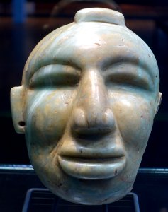 Head - Classic Maya - Ethnological Museum, Berlin - DSC00737