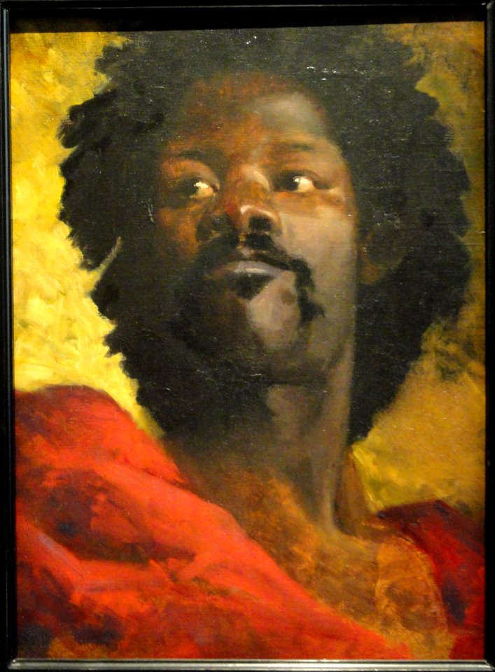 Head of a Moor by Henri Regnault, 1870 - Corcoran Gallery of Art - DSC01321