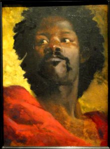 Head of a Moor by Henri Regnault, 1870 - Corcoran Gallery of Art - DSC01321