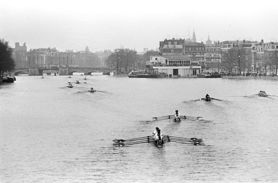 Head of the River, overzicht van Berlagebrug, Bestanddeelnr 918-9900