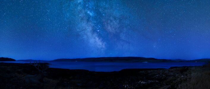 Isle of mull stars ocean
