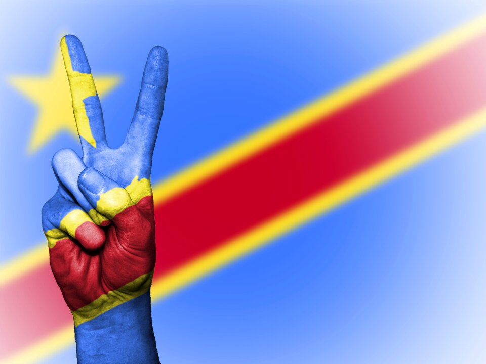 Hand nation background