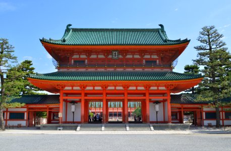 Heian-jingu, Outen-mon-1