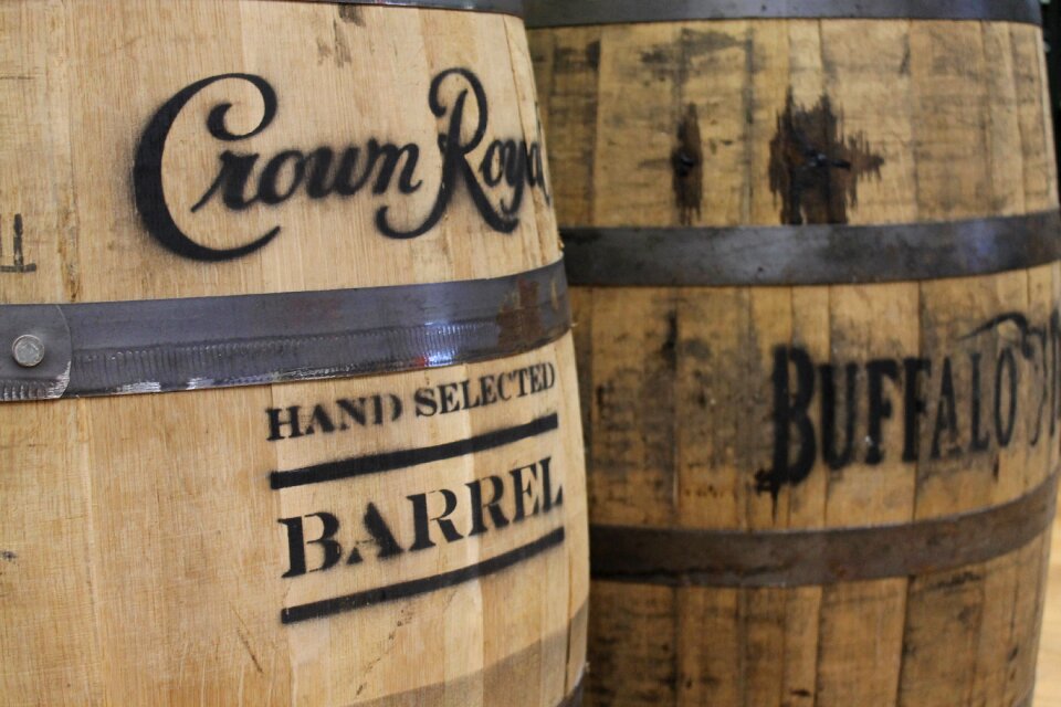 Barrels whiskey buffalo