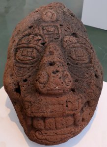 Head, Olmec culture, Honolulu Museum of Art, 13303.1