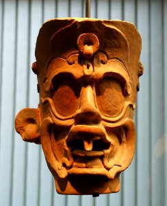 Head - Classic Maya - Ethnological Museum, Berlin - DSC00690