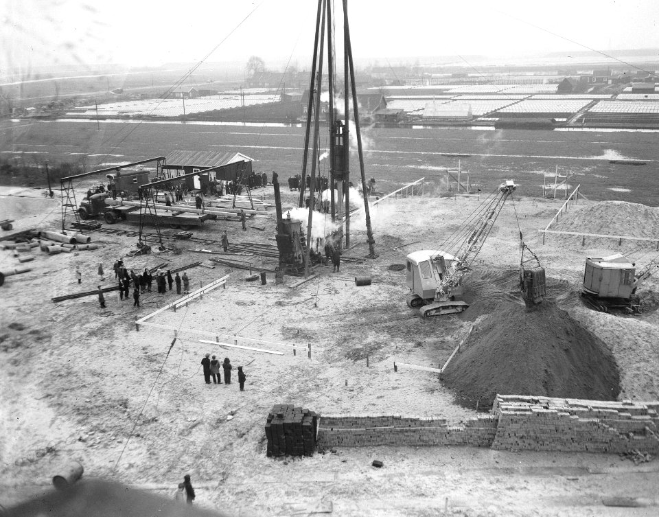 Heien eerste paal Remonstrantse gemeente, Amsterdam, Bestanddeelnr 907-5685