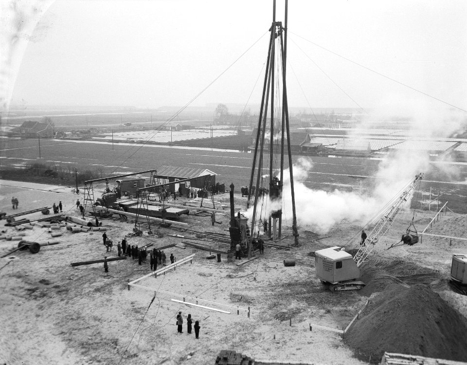 Heien eerste paal Remonstrantse gemeente, Amsterdam, Bestanddeelnr 907-5684