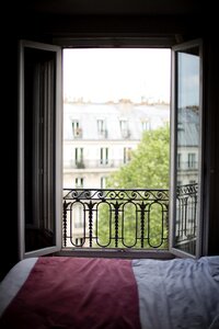 Paris europe bed photo