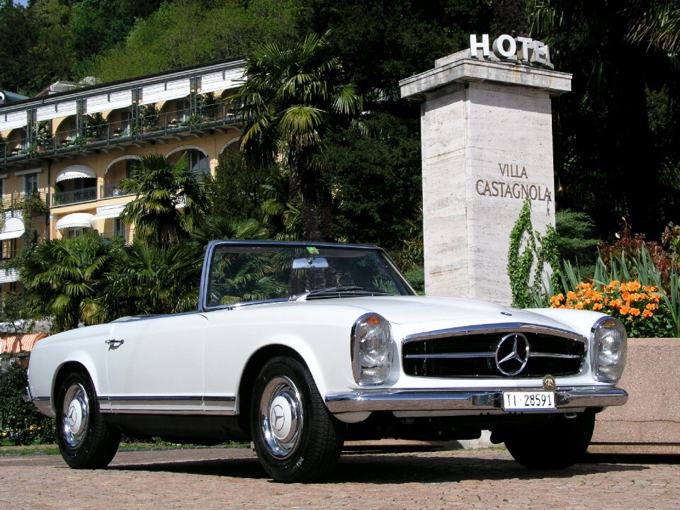 Classic mercedes benz elegant
