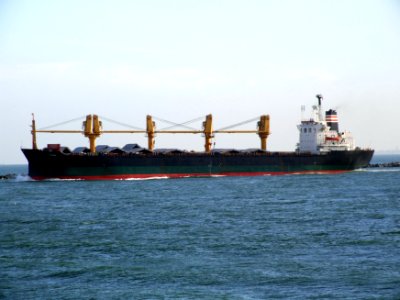 Heian - IMO 8307856 - Callsign 3FEJ7 p2 leaving Port of Rotterdam, Holland 01-Jan-2005