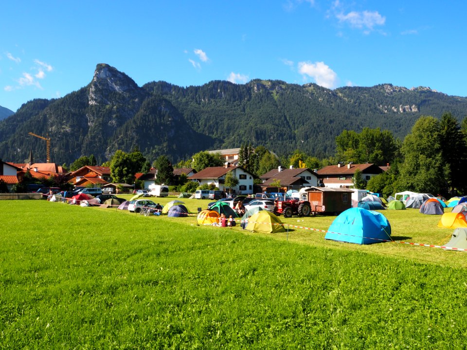 Heimatsound Festival 2016 - Zeltplatz mit Kofel