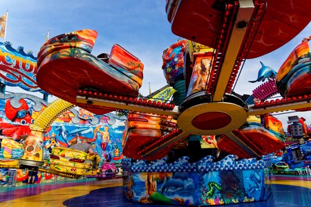 Year market colorful carnies