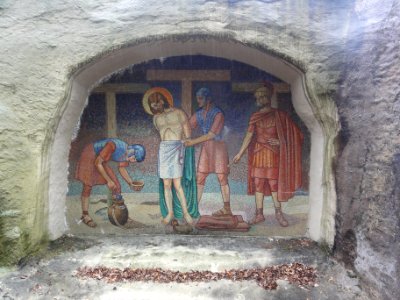 Heilig Land Stichting Rijksmonument 523633 10e statie; reli-art Piet Gerrits
