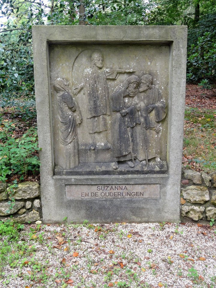Heilig Land Stichting Rijksmonument 523616 Bergrede, Piet Gerrits, relief 4